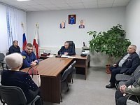 Глава района Алексей Воробьёв провёл приём участников спецоперации и членов их семей