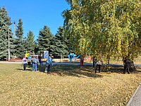 В Новобурасском районе продолжается месячник по благоустройству