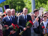 6 мая в Саратове в Парке Победы на Соколовой горе прошла очередная церемония занесения на мемориал имен погибших участников специальной военной операции