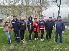Новобурасский район принял участие во Всероссийском субботнике: "Марафон чистоты"