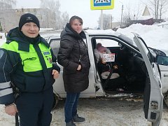 Сотрудники Госавтоинспекции провели профилактическое мероприятие «Ребенок-пассажир»