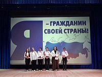 В Новобурасском районном Доме культуры состоялось вручение паспортов гражданина Российской Федерации