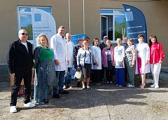 Мини концертная программа для "Поезда здоровья"