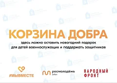 Новогодняя акция "Корзина добра"