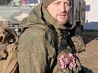 Добровольца из Краснопартизанского района наградили медалью Суворова
