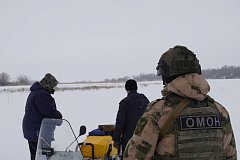 В Саратове сотрудники ОМОН «Патриот» принимают участие в межведомственных рейдах, направленных на борьбу с браконьерством