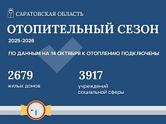В Саратовской области стартовал отопительный сезон.