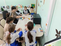 "Креативная лепка" в рамках проекта "Семейная мастерская"