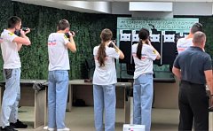 Новобурасские школьники приняли участие в областных соревнованиях по стрельбе из пневматической винтовки «Снайпер»