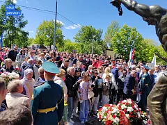 В Саратове на мемориал в Парке Победы занесли имена погибших на СВО 