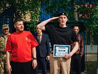 Военно-патриотический отряд «Ратные люди» — гордость района на «Зарнице 2.0»
