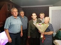 Любовь длиною в 65 лет: супруги Осины отметили железную свадьбу