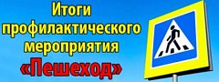 Госавтоинспекция подвела итоги ОПМ «Пешеход» 