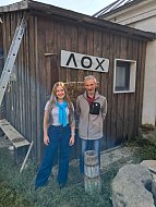 В селе Лох работала сьемочная группа телеканала ОТР