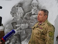 Открытие комнаты истории доблести и Славы, посвященной подразделениям Управления Росгвардии по Саратовской области и воинским частям