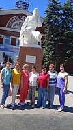 Получатели социальных услуг центра социального обслуживания населения Новобурасского района посетили музей ГТРКЦ г. Саратова