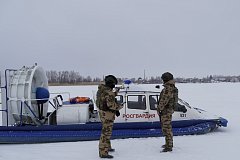 В Саратове сотрудники ОМОН «Патриот» принимают участие в межведомственных рейдах, направленных на борьбу с браконьерством