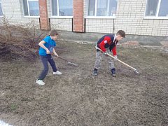 Юннатский субботник