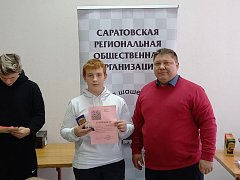 Наши ребята - победители и призеры областного первенства Саратовской области по русским шашкам